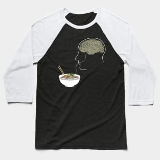 Noodle Brain Baseball T-Shirt